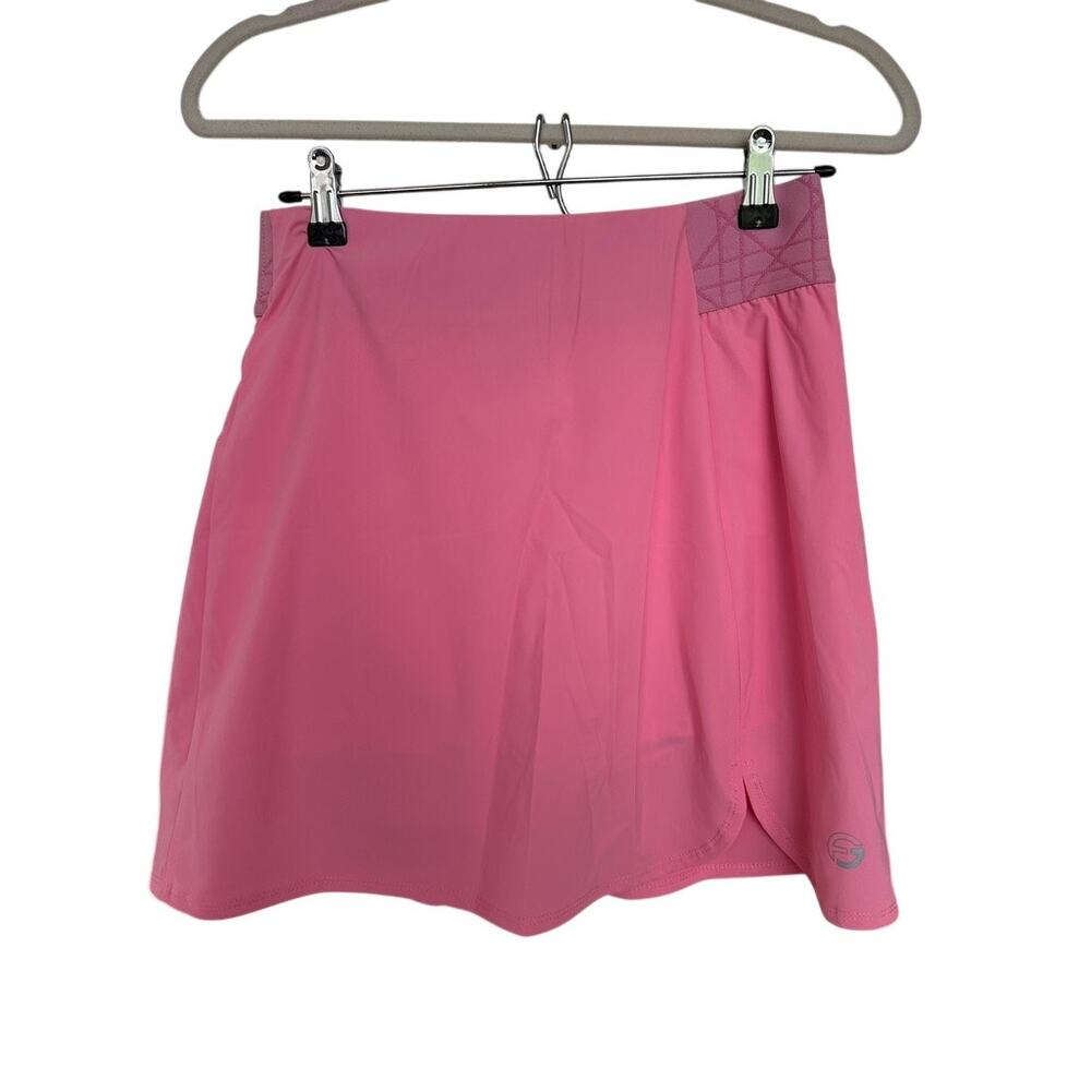 FORAY Golf Pink Elastic Waistband Skirt Women’s Tall Small NWT Athletic Skort